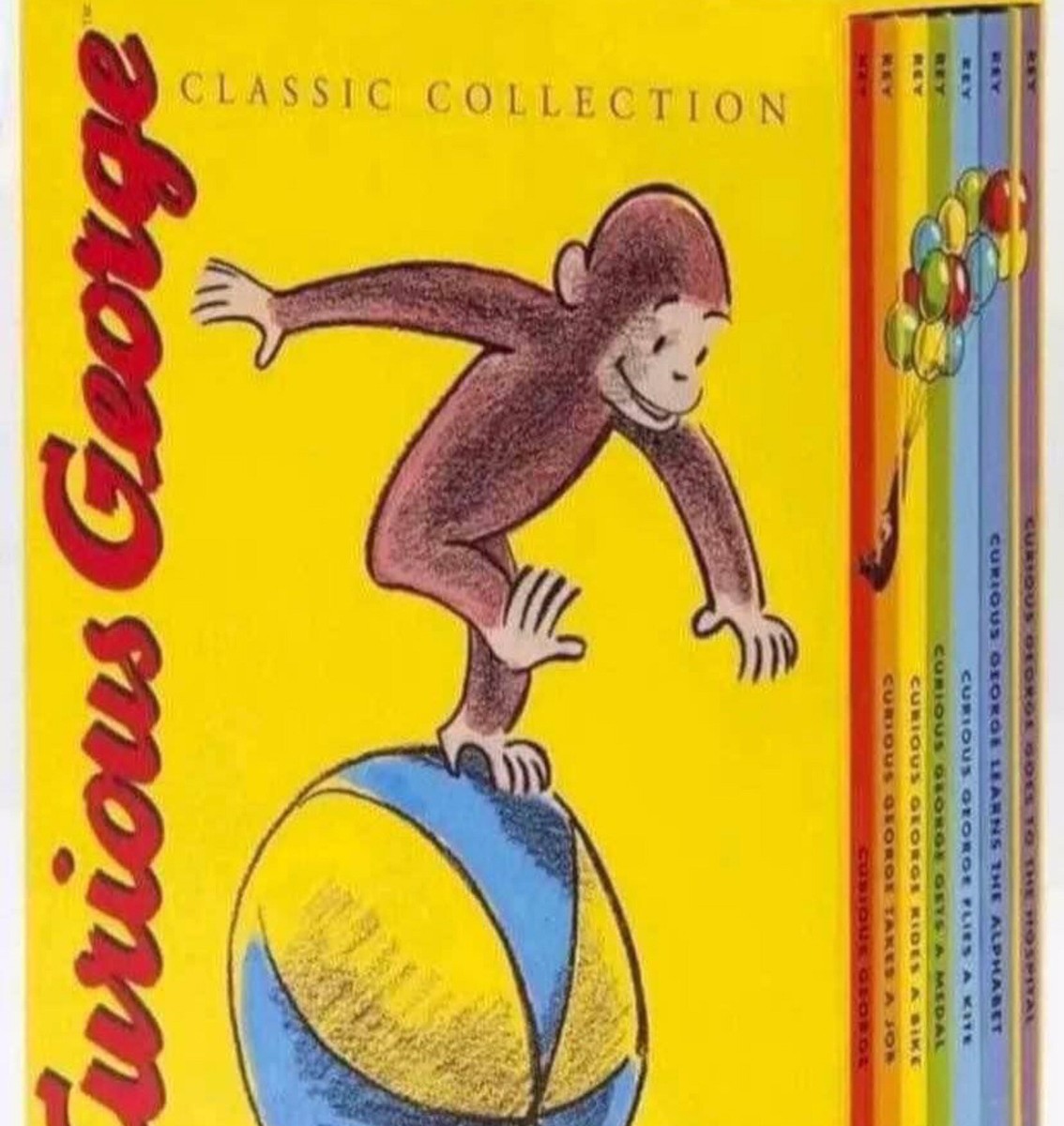 Curious George7冊 Curious George Classic Collection by H. A. Rey Seven