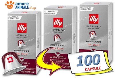 100 Kapseln   Illy Kompatibel Nespresso - Kaffeemaschine Röstung Ab Gusto