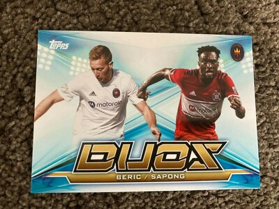 MLS Topps 2020 Duos Insert Soccer Fußball Sport Trading Card Pick Your Own