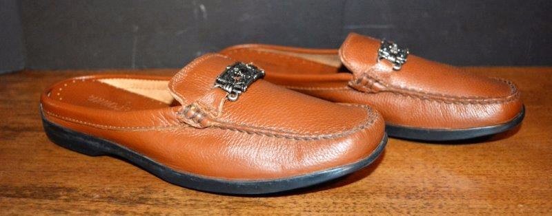 MINNETONKA EUC SIZE 12 MOCCASIN SLIPON SHOES Minnetonka moccasin mens size - Gem main image 2