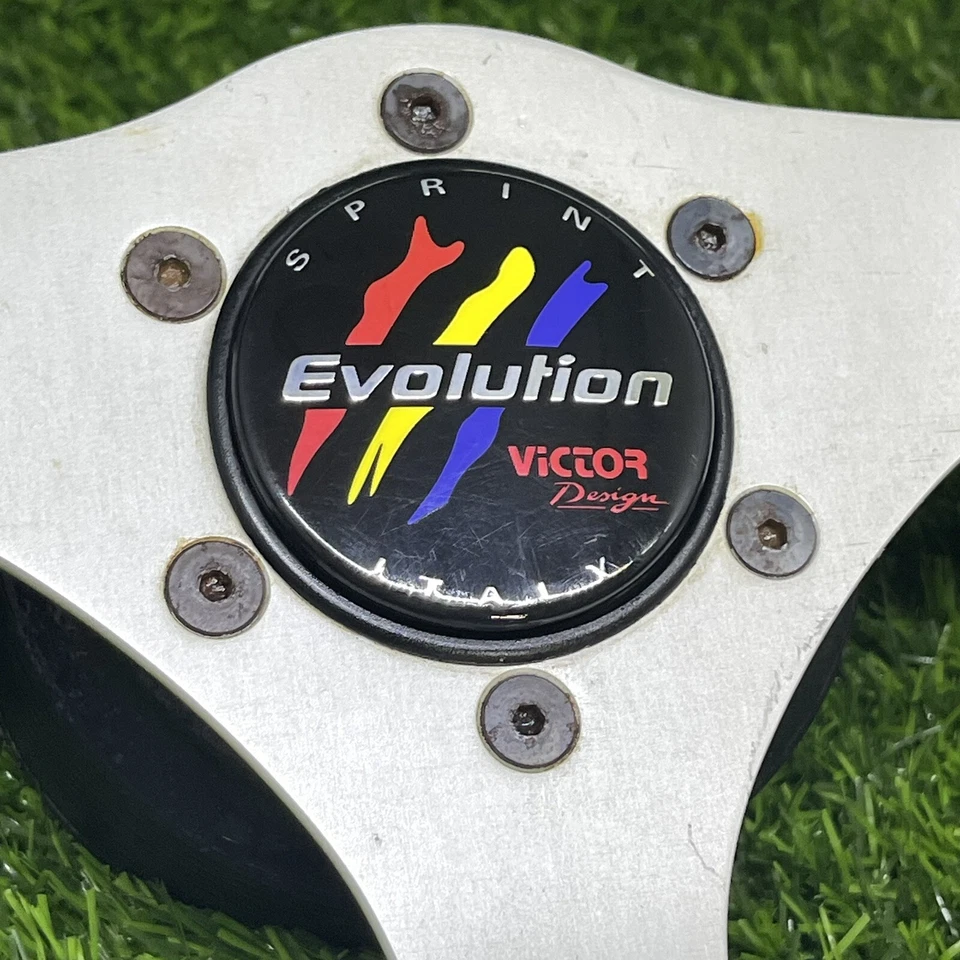 Steering Wheel Victor KBA701478 Sprint Evolution Italy 13inc JDM Style Used - image 3 of 4