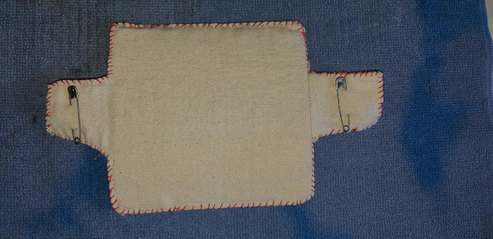 Militaria Français 1914-1918 plaque Rowa ww1 protège cœur première guerre - Photo 2/4