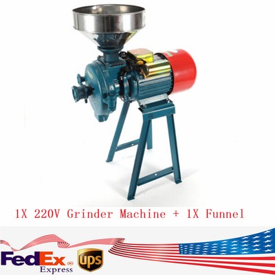 1500W Electric Grinder Flour Mills Rice Coffee Grain Corn Wheat Milling Machine