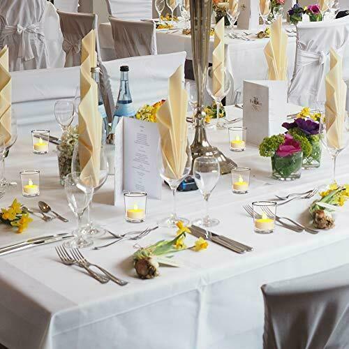  Clear Glass Tealight Candle Holder- Glass Votive Candle Holders Bulk Set of   