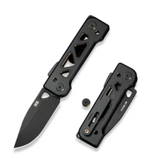 We Knife Co Ltd Tyro Folding Knife 2.88" CPM-20CV Steel Blade Titanium Handle