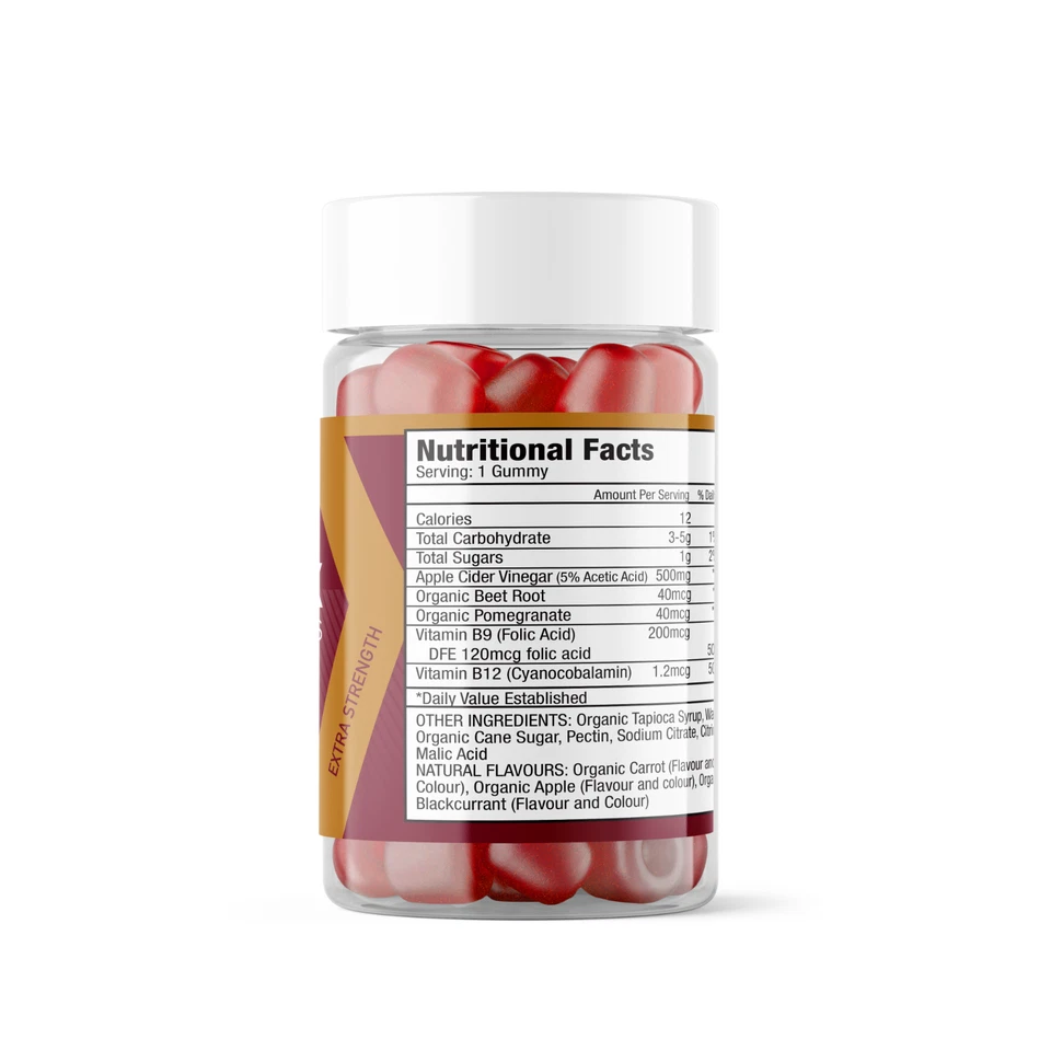 SlimVitax Slimming Gummies Premium Food Supplement 1 Month Supply - Image 3 of 3