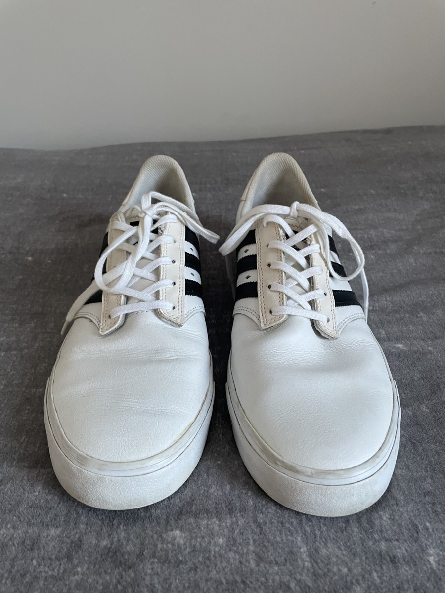 Adidas Mens Skateboarding LHV 029005 White Casual Shoes Sneakers Leather  Size 13 | eBay