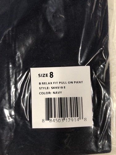 4pr New French Toast School Uniform Boys Pants Size 8 Navy Relax Fit SK9319E NWT - Picture 2 of 2