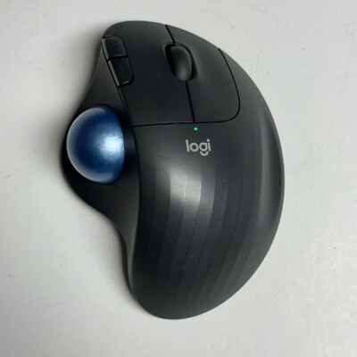 Logitech ERGO M575 Wireless Trackball Mouse with USB Dongle: Tested & Works