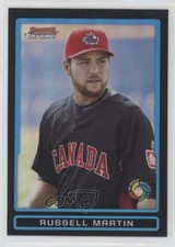 2009 Bowman Draft Refractor Russell Martin #BDPW18 k6j