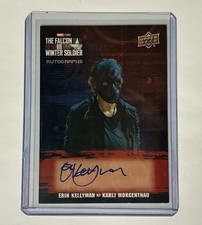 Upper Deck Marvel Falcon & Winter Soldier Erin Kellyman Auto Karli Morgenthau