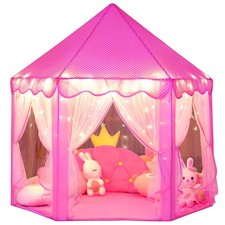 Princess Castle Tent Large Fairy Playhouse Gift Toys for Girl Toddler Play House