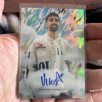 2023 Topps Chrome Sidemen  XIX Vikkstar123  Clouds Autograph  65/99
