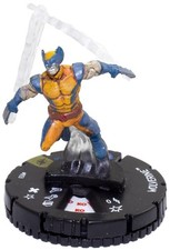 Marvel HeroClix X-Men Xavier's School Wolverine 053 SR Figure with card
