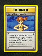 Misty's Determination Uncommon XY - Evolutions 80/108 NM on eBay