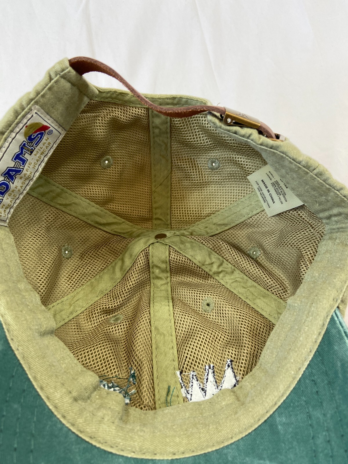 NW Explorations Baseball Cap Buckleback Lined Hat… - image 8