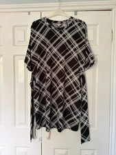 Anthology dress black and white size 16