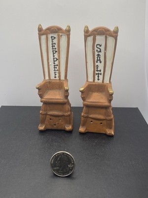 High Back Rocking Chairs Vintage Salt & Pepper Shakers Japan