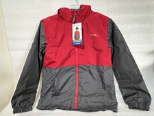 Eddie Bauer Youth Boy s Lightweight 3 In 1 Jacket Large 14/16 Chilli Pepper Red