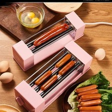 Mini Sausage Grill Home Tabletop Hot Dog Maker Multi-Function Sausage Machine