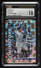 2020 Panini Donruss Dominators /999 Aaron Judge #D-4 CSG 10 Gem Mint 0z5y