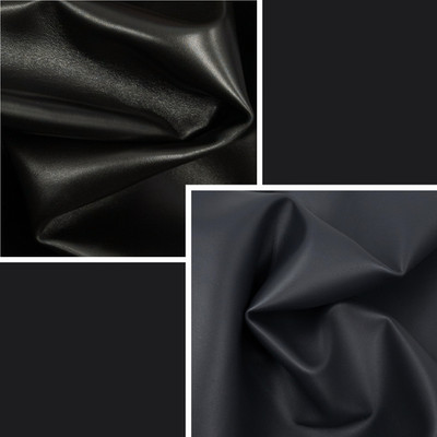 Black Lambskin Leather Hide 1-3oz Soft Sheep Leather 3-8 Sq Ft