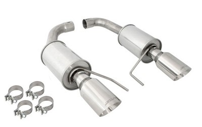 2015-2017 Mustang GT 5.0 SLP Loudmouth II Axle Back Exhaust System Kit w 4'' Tips