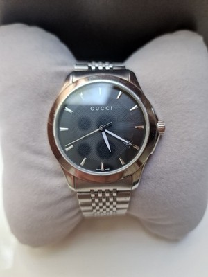 Gucci G-Timeless Quarz Edelstahl  Unisex Armbanduhr