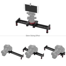 Andoer 30cm/12inch Aluminum Alloy Camera Track Slider Video Stabilizer Rail AUJX