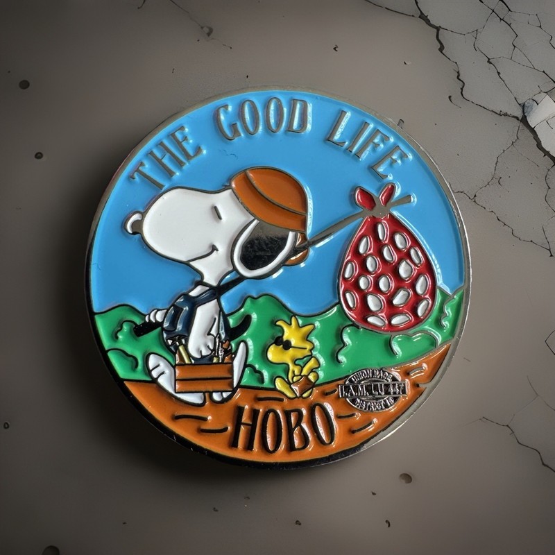 The Good Life HOBO Snoopy IBEW Challenge Coin