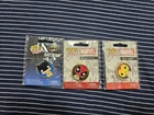 Pop Pins 3 Piece Lot Iron Man, Deadpool, Batman.