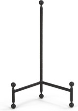 Modern Tripod Easel Display, Black Finish - Lightweight Durable Design - Perfe