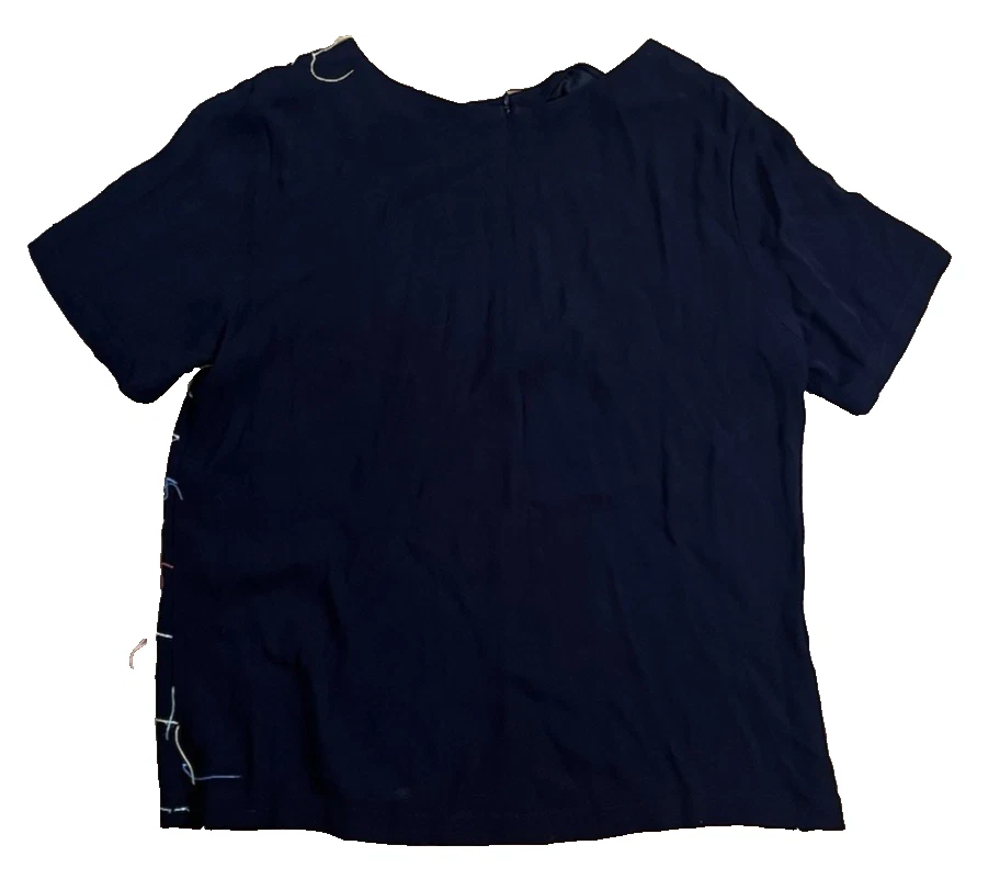 Top de hilo multicolor Alpha 60 negro confeti Stremers para mujer talla M Foto 2 de 4