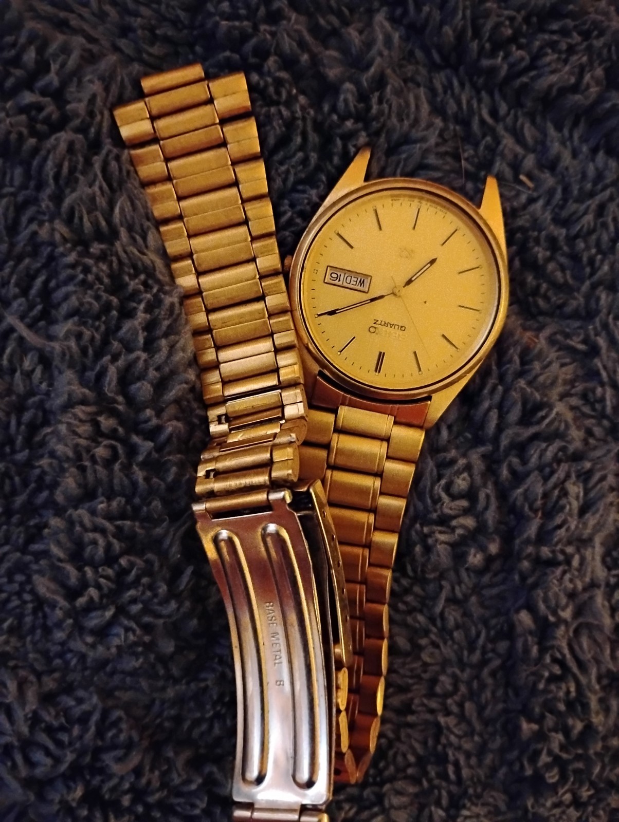 Seiko 5 Sports Gold Men's Watch - SNXS80 - Gem