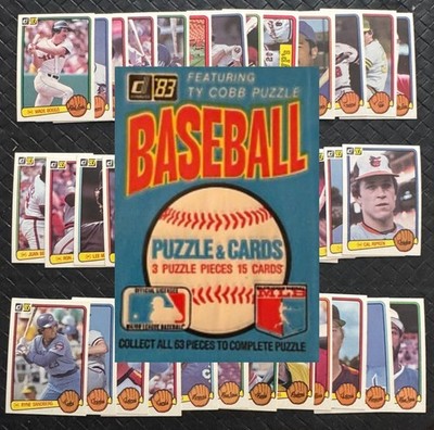 1983 Donruss MLB BASEBALL Cards Complete Your Set U Pick Wade Boggs  2/3