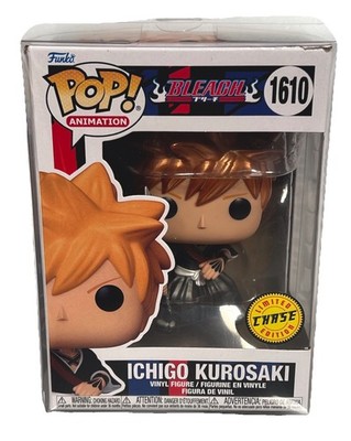 Funko POP Vinyl Animation Bleach Ichigo Kurosaki #1610 Chase Damaged Box  