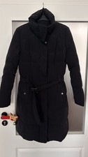 Hugo Boss Orange Damen Mantel Schwarz Gr. 40 Wintermantel Jacke