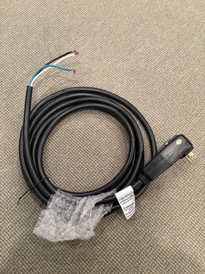In-Line GFCI, 15A, 115v, SPST, 15 foot Cord, (B/W/with G)