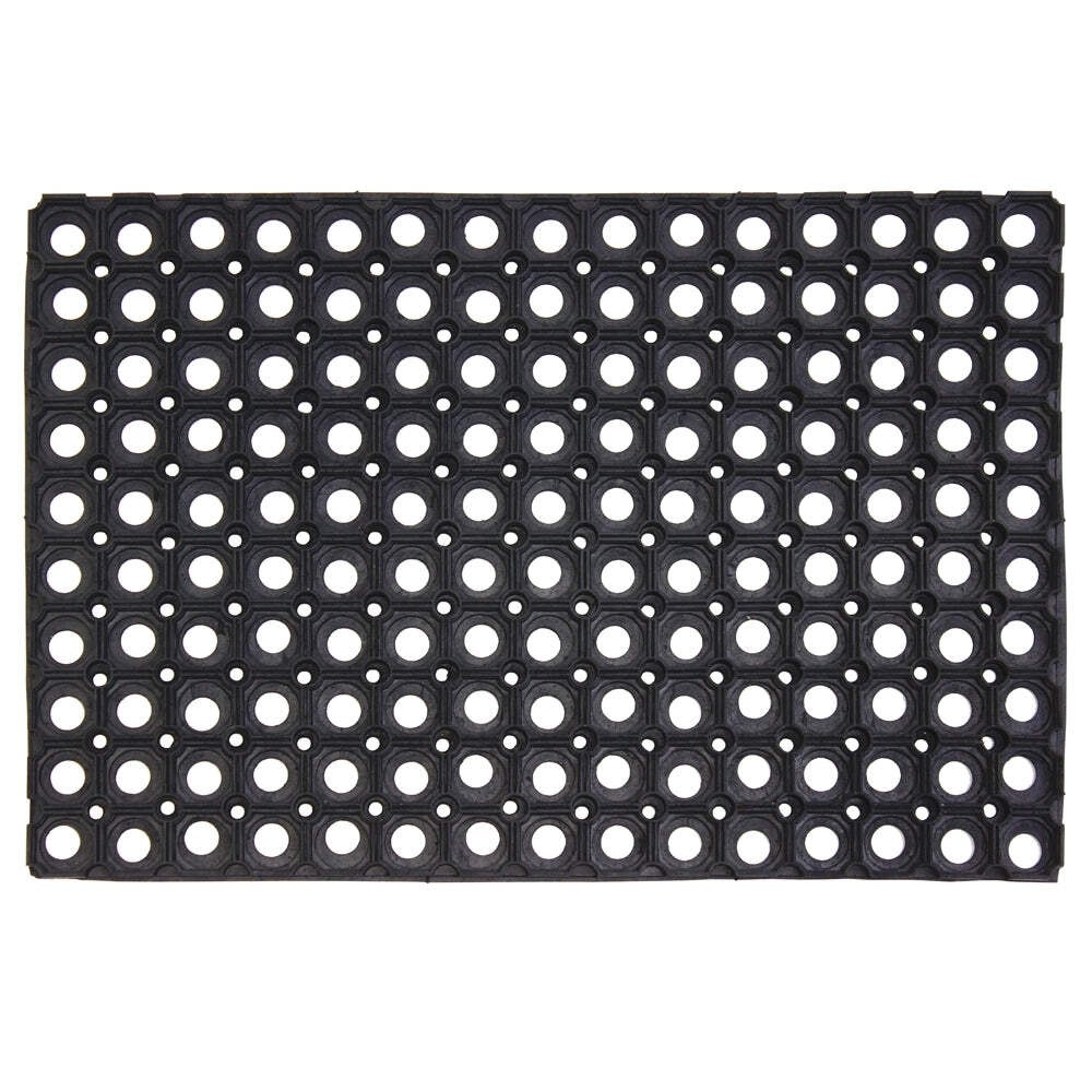 JVL Rondo Rubber Ring Door Mat 40 x 60cm