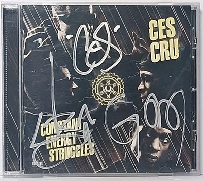 Ces Cru Constant Energy Struggles CD 2013 [Autographed Case] Very Good Condition