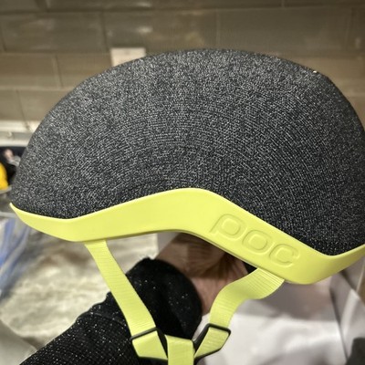 POC Myelin Bike Helmet  Size S 50-56 Granite Grey Lemon Calcite New Box Kids