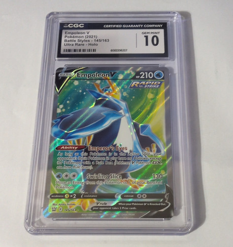 Empoleon V graded CGC 10 for sale on eBay