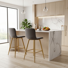 Scargill Upholstered Counter  Bar Height Bar Stools Set of 2