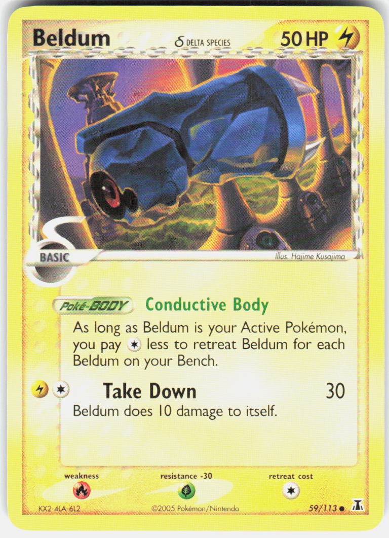 Beldum Delta Species 59/113 Delta Species Pokemon