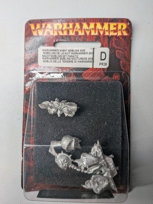 Warhammer Night Goblin Fanatic Limited Edition 2006 Blister OVP RAR metal old