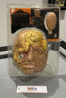 Seltene Retro Halloween Maske TOXIC AVENGER 2009 CRUSADERS Pulsierende Pumpe