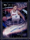 2025-26 Topps Midnight Pelle Larsson Stroke of Auto Autograph #SM-PL Heat