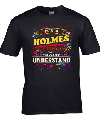 IT'S A HOLMES THING T-SHIRT   Tolle Geschenkidee zum Geburtstag