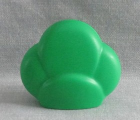 LEGO DUPLO BRIGHT GREEN BUSH PLANT TREE TOP REPLACEMENT LANDSCAPING PART 74587