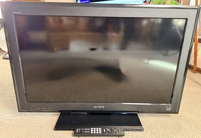 Sony Bravia KDL-32L504 LCD Digital Color 1080P 32” TV w Remote 3x